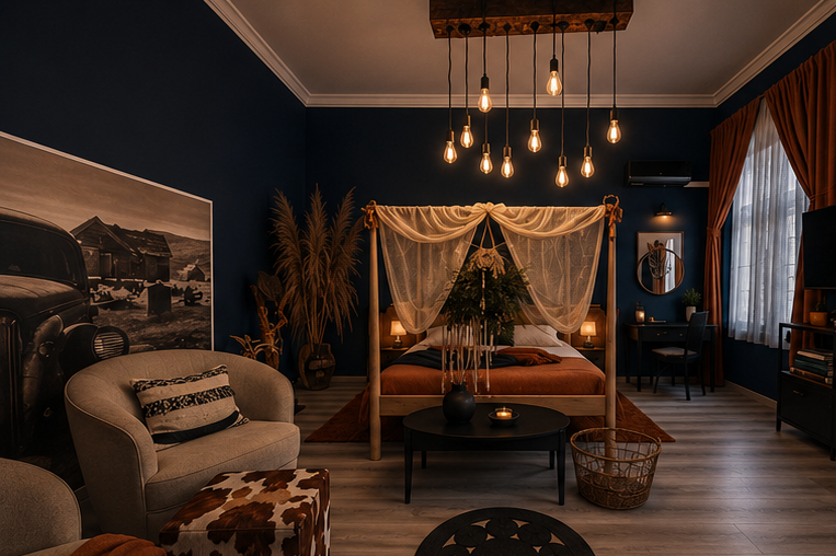 Design-led Budapest apartment interior
